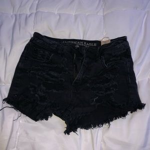 black American Eagle shorts